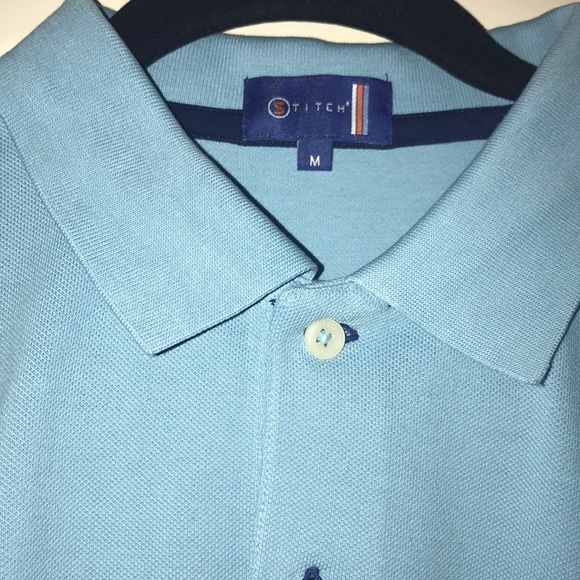 stitch golf polo